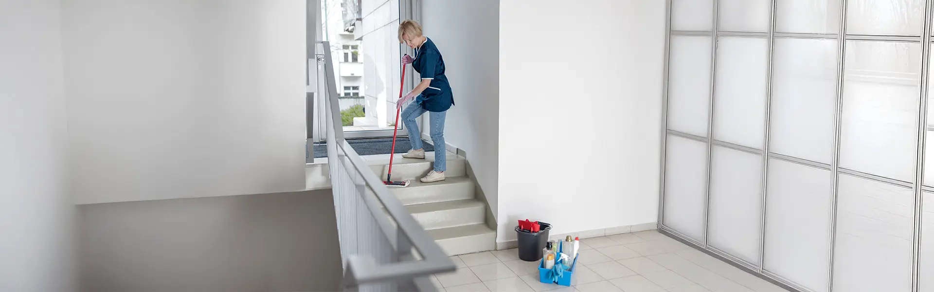Reinigung und Gebäudereinigung